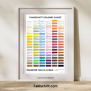 Takischitt Colour Chart Mock up 01